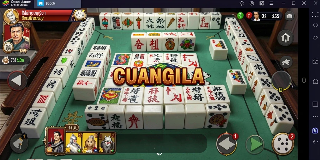 Tampilan permainan Mahjong yang menarik di CUANGILA.