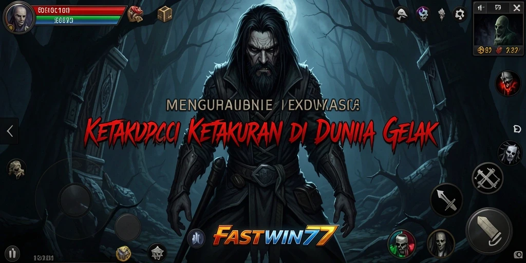 Tangkapan layar menunjukkan momen menegangkan dalam gameplay FASTWIN77.