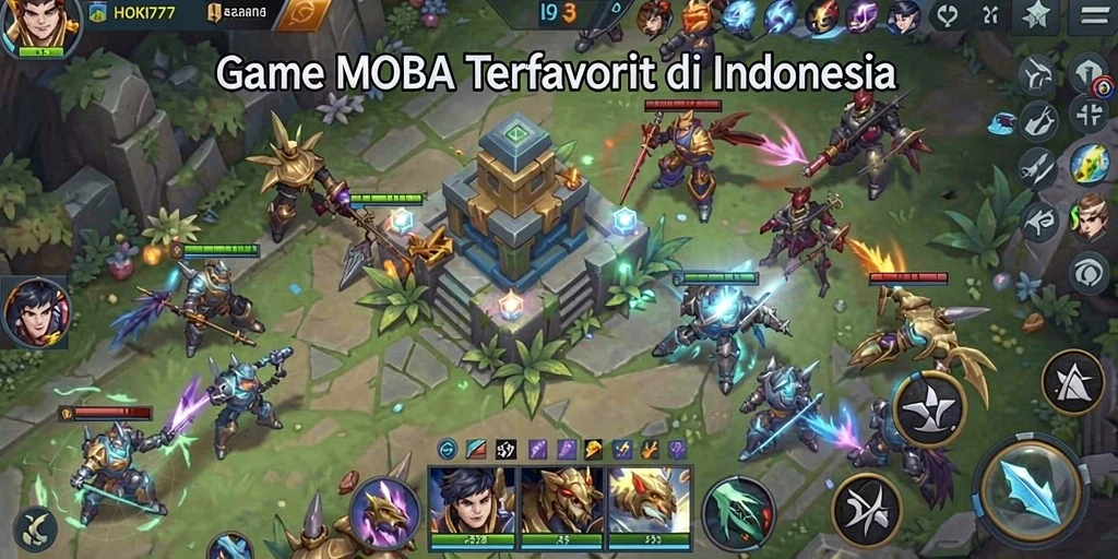 Tampilan gameplay HOKI777 yang seru dan mendebarkan.
