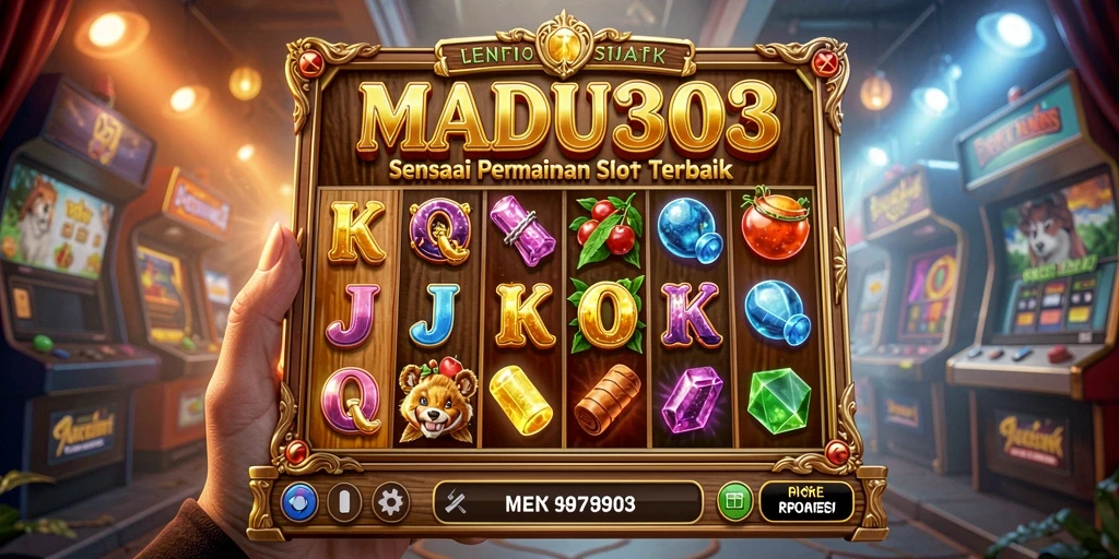 Tampilan menarik gameplay slot di MADU303 dengan grafis yang memukau.