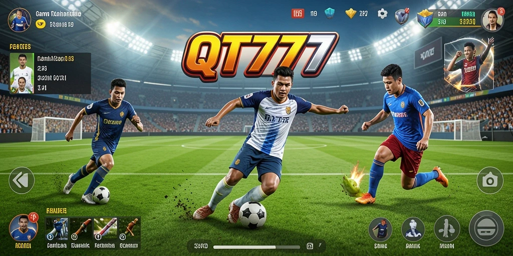 Tampilan gameplay QT777 yang seru dan mendebarkan.