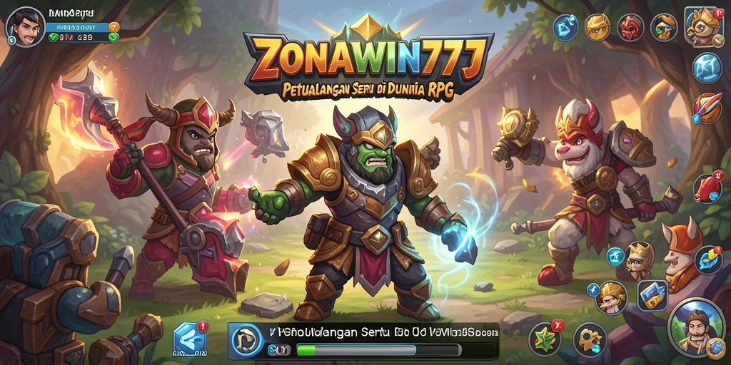 Screenshot menampilkan karakter beraksi dalam petualangan RPG yang mendebarkan.